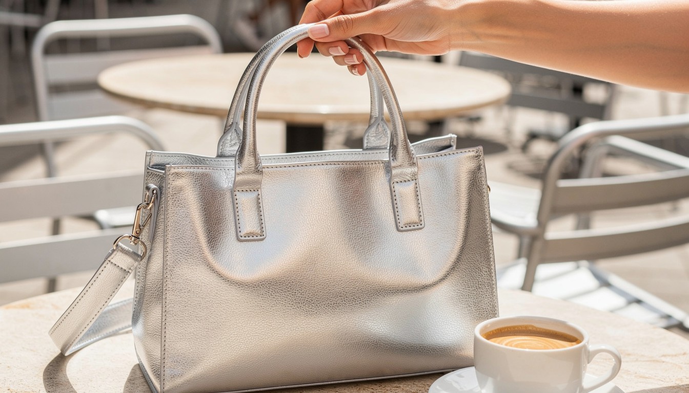 Vibrant Chrome and Metallic Accents: Elevating Daytime Looks