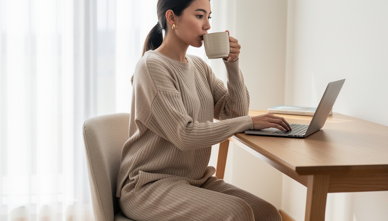 7 Effortless Work-from-Home Outfits That Look Instantly Put Together